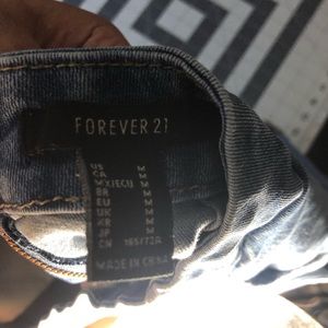 Cute denim Forever 21 skirt